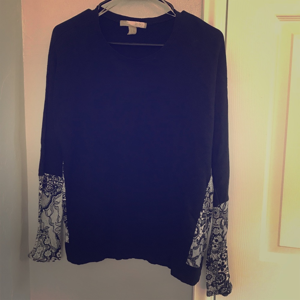 Forever 21 Black Long Sleeve Shirt